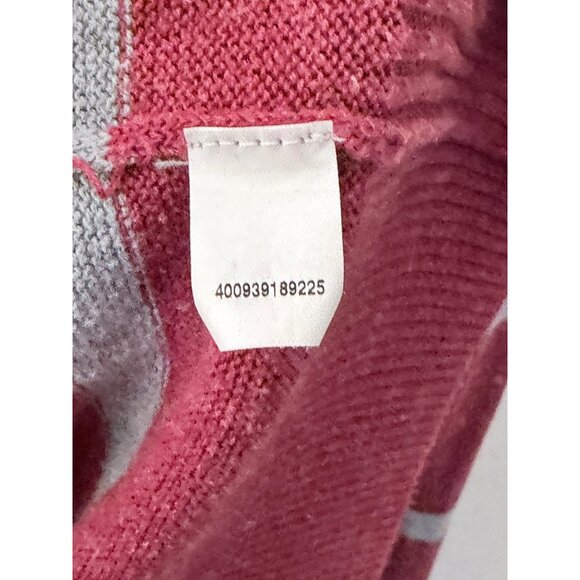 Urban Pipeline Cotton Blend Sweater Mens XL Red & Gray Striped Long Sleeve Pullo - Picture 4 of 8